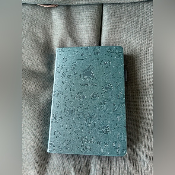 BRAND NEW~Teal Gratitude Journal with Stickers - Picture 2 of 4